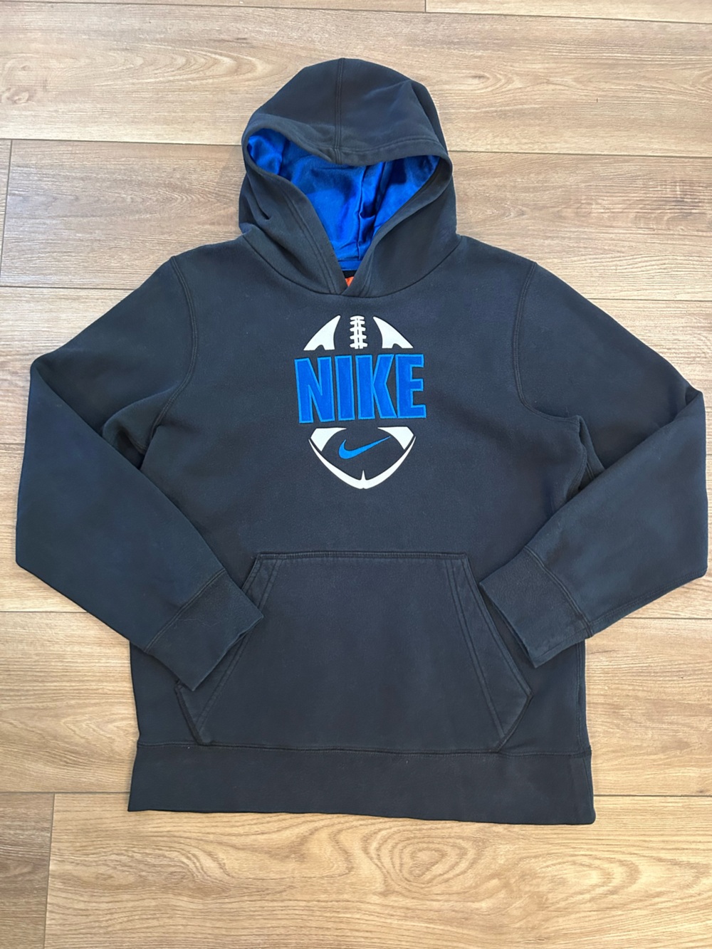 Nike Y2K The Athletic Dept Football Hoodie Pullover Sweatshirt Tagged Size L